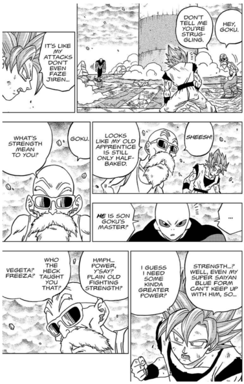 dragon-ball-meta - So in the manga, it’s essentially Roshi...