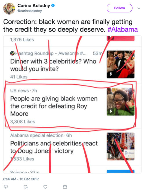 mediamattersforamerica: Right-wing media have spent years advocating for laws to suppress voting rights. Black women shut them all down last night.