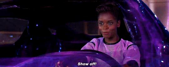 captainpoe:  #I STAN ONE SASSY  BAD ASS #QUEEN SHURI!