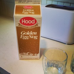 Golden Egg Nog. Merry Christmas #only10noggydaysleft