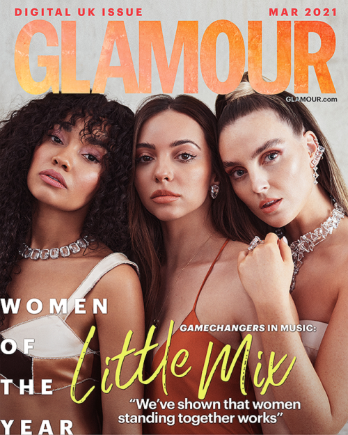 littlemixnet: Little Mix for Glamour Magazine photographed by Aitken Jolly. March 2021 issue.