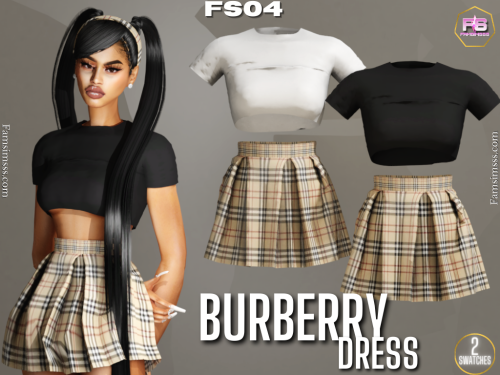  Burberry Dress - Dress FS04 More info & Download here