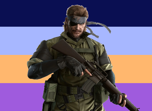 Big Boss from the Metal Gear Series is dumb as fuckrequested by @romfuckulus