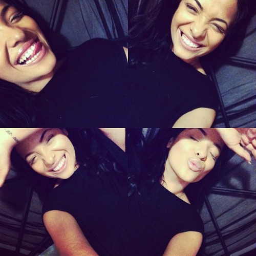 stephsdope:  Lol I crack myself up 😜😁😬😘 #iLove #Me 💃 #Queen #Santi #Always #Sunny 👑 