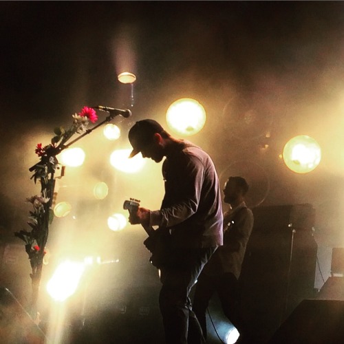 illuminaudo: Jesse Lacey of brand new. 5/09/15 instagram: @hanoverboard. please do not remove cred