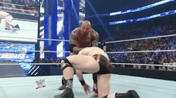 Batista feelings up Sheamus’ sexy ass….again!