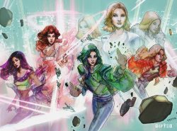 comic-book-ladies:X-Women from The Gifted