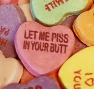 Remember when candy hearts said things like   Be Mine