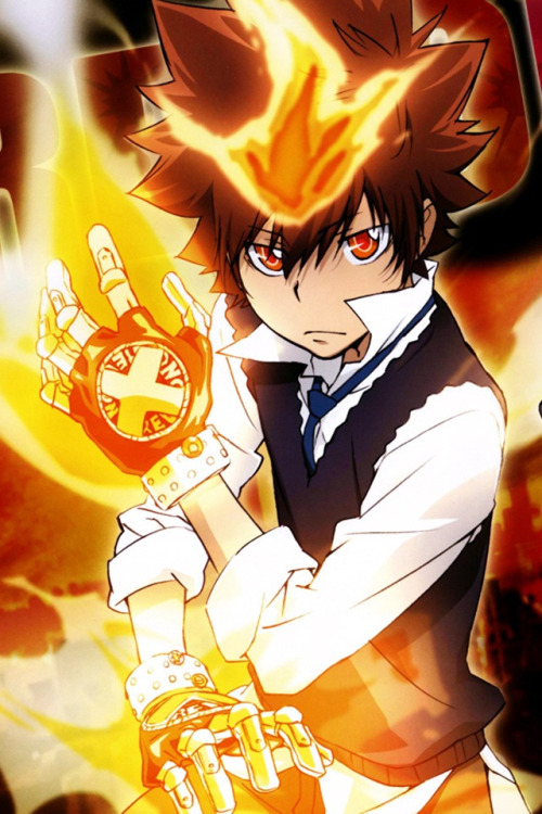 Tsuna was the first one who did the “woah”, ya’ll can’t convince me otherwise