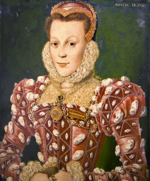 Portrait of Mary Wriothesley, Countess of Southampton by Hans Eworth, 1565