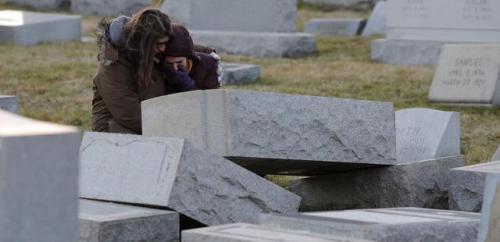 micdotcom:micdotcom:Jewish cemetery in Philadelphia vandalized, just one week after vandalism in St.