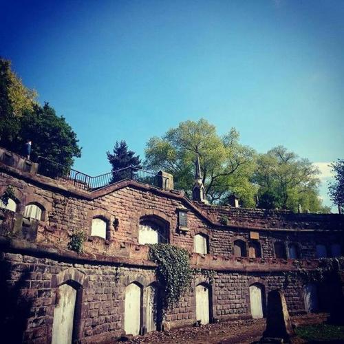 Exploring the catacombs in Birmingham