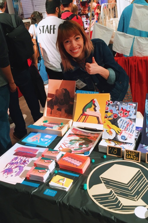 HI I&rsquo;m tabling at MoCCA fest this weekend so if you live in NYC come by, it goes until 6! I&rs