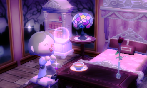 sleepyaomori:A vampire girl who drinks rosehip tea instead of blood. 