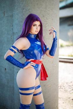 whybecosplay:  Psylocke by Oki-Cospi