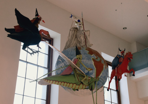 Models of the Four Horsemen of the Apocalypse (Mexico 1980 Linares Family)  fly high at the Bri