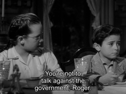 lairreparablefugadeltiempo: Shadow of a Doubt (Alfred Hitchcock, 1943)