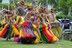   Yap bamboo dance, by CLM Photography.