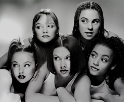 fuckyeah1990s:  First professional photoshoot of The Spice Girls (February 27th, 1995)