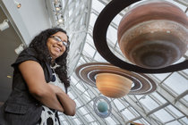 “Inspired by an Eclipse” by via NYT / Eethg. Corps. Inc. Job Market http://nyti.ms/1f8etPT Rubina Isaac, who works at Adler Planetarium in Chicago, says a solar eclipse she saw as a girl in India inspired her interest in astronomy. April 20, 2014 at...