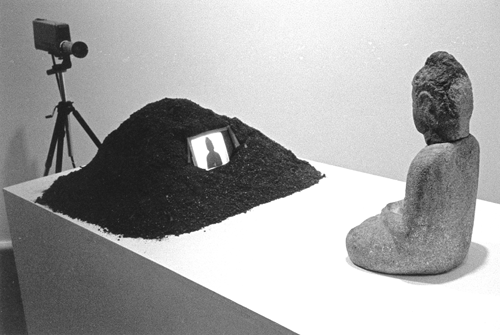 subwaytiles:  Nam June Paik, TV Buddha  