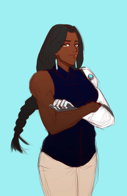 senshi-9:casual Symmetra doodle