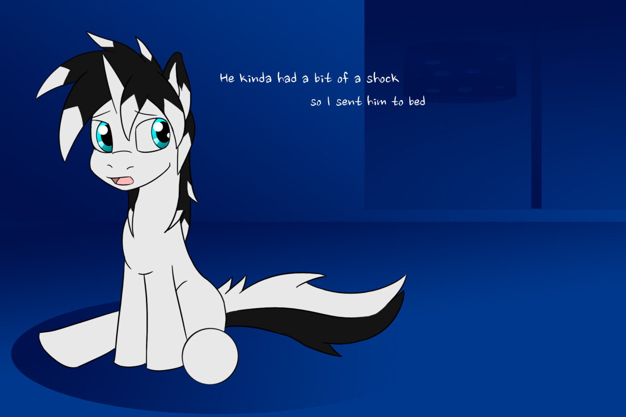 taboopony:  (believe it or not, that thing in the background is a sliding door, and