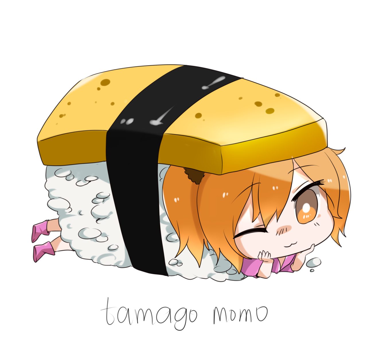hakamiiart:   transparent mekakushi dan Sushi ver. !!! :D drag  them all :D 