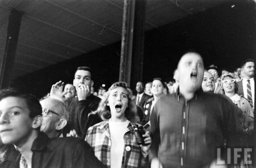 Chicago White Sox fans(Michael Rougier. 1959?)