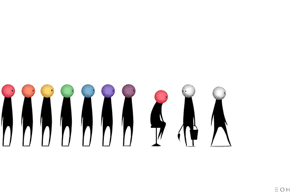 fauno44:  secretlyhatesvanilla:  Goodbye to our individuality…  Cuando se acaban las libertades… e impera una visión colectiva (mediocre) o (retrograda) Fauno