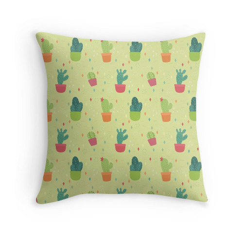 cjstamper-art: Cactus Party PatternJust realised I never shared this! I create a little pattern and 