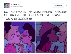 refinery29:  Watch: Disney just passed a major landmark: it aired its first same sex kiss (and on a children’s cartoon!) EVERThe kiss in question was actually two, yes TWO same sex kisses, one by two men and one by two women, which took place during