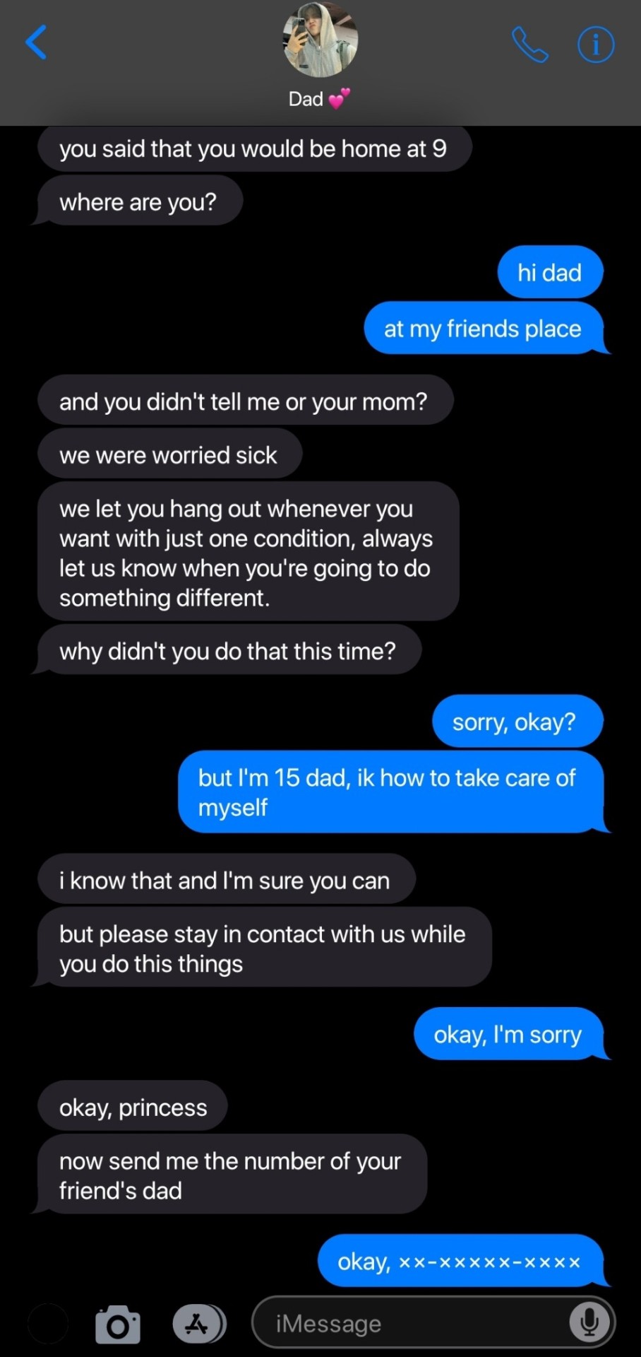 Girl Dad Svt: Texts ♡