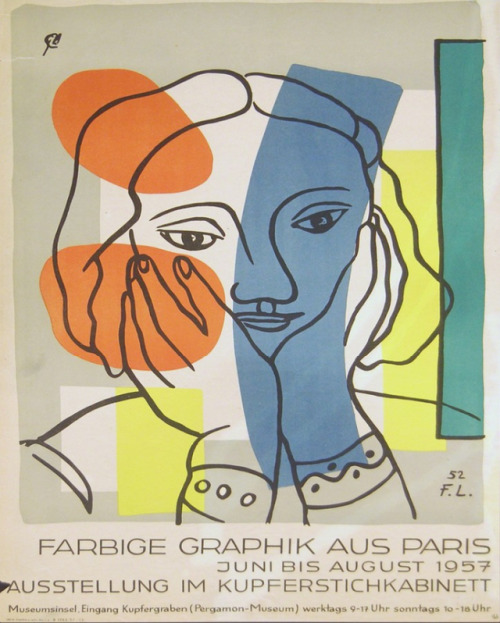 apeninacoquinete - Fernand Léger Fabridge Graphik Aus Paris, 1957