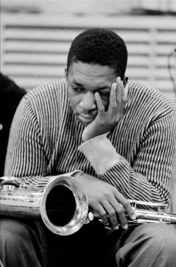 barcarole:  John Coltrane during a recording