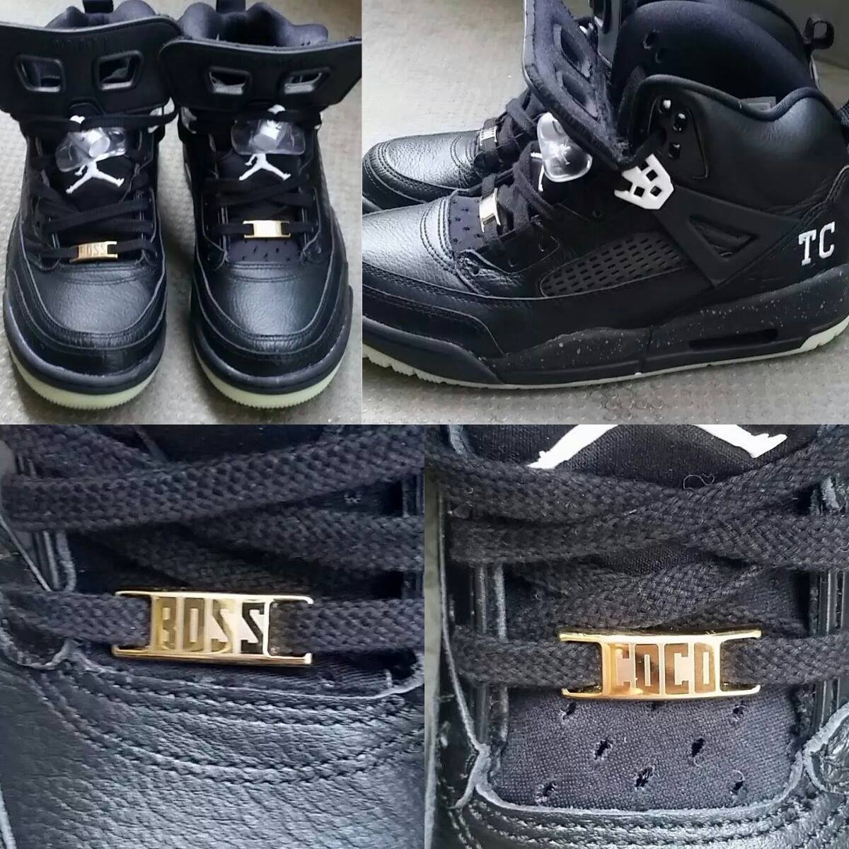 vomitus-creeper:  TEALECOCO X JORDAN custom game strong, fuck yo basic nikes