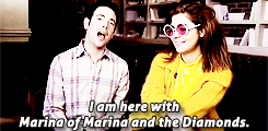 elevenclaras:  marina & the diamonds + it’s not a band, please do your research 