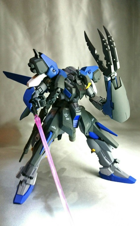 ani-plamo:  1/144 HG Byarlant Custom Kitbashby     jklKits Used:HG Gerbera TetraHG S GundamHG Byarlant CustomHG Zeta PlusHG Gaplant