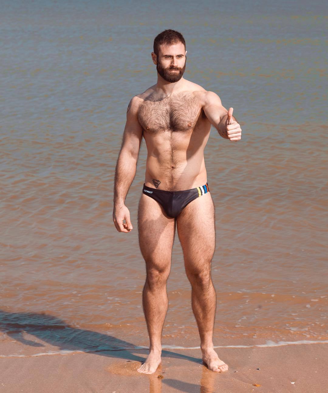 gay male nudist hippie living in Palm Springs