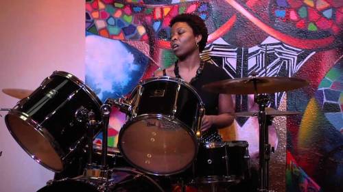 godisablackwoman: blackrockandrollmusic: Black Girls Rock: Drums Shannon Browne Jacqui GoreAudree Di