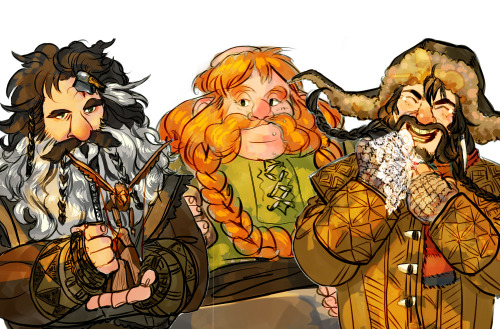 ewebean:So I drew a bunch of dwarves seperately but never put them together so here is me playing do