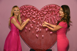 candices-swanepoel:  Thursday, February 5, 2015 - Candice Swanepoel promoting the new Victoria’s Secret Valentine’s Day 2015 Collection at the Victoria’s Secret store at Herald Square in NYC.