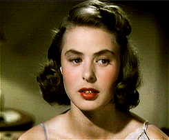 missmarlenedietrich-deactivated:  Ingrid Bergman&rsquo;s first technicolour screen