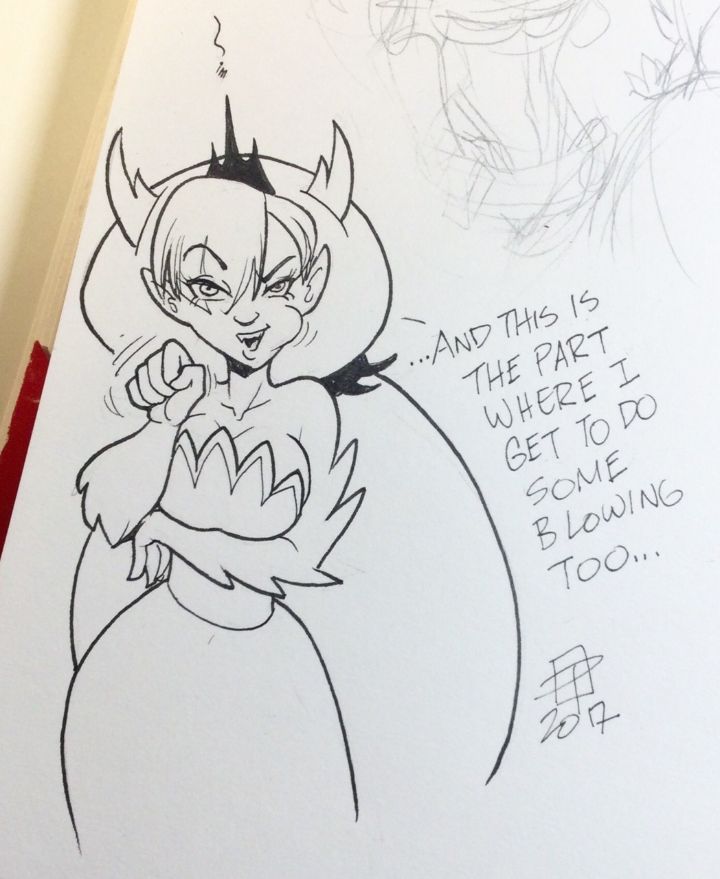 chillguydraws: ironbloodaika:   pinupsushi:  It was abundantly clear Hekapoo really,