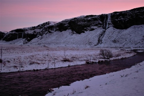 morning sky, iceland, 2017