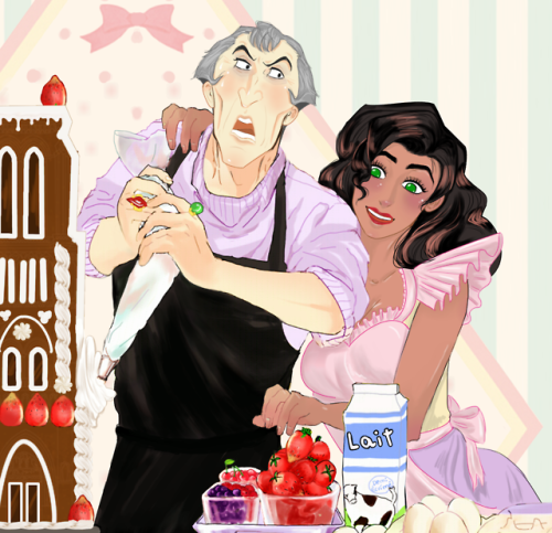 moe-frollokins - For @frollothings , Frollo baking...