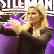 queenofblackharts:  Lemme take a selfie! (x)   …this song is the worst!! But WWE Superstars make everything better!