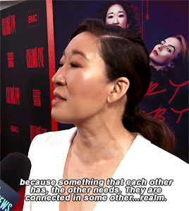 edgarwirght:Sandra Oh on Eve and Villanelle’s relationship 