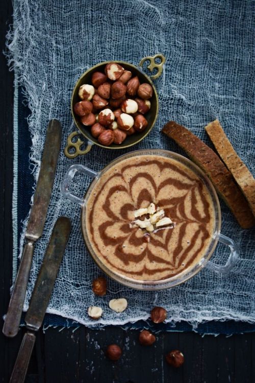 intensefoodcravings:  Cacao & Vanilla Bean Toasted Hazelnut Spread | Kiran Tarun
