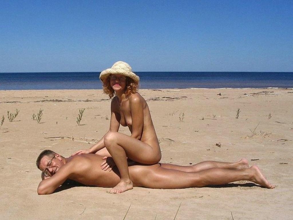 Love being nude on beach